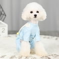 thumbnail image 6 of Breathable Pet Jumpsuit - Tear-Resistant Fleece - Bichon Dog Rompers - Winter Clothing for Autumn, 6 of 8