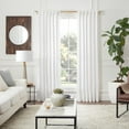 thumbnail image 7 of MODE Premium Collection Adjustable Single Curtain Rod Set with Round Cut Crystal Finials, Fits 60” to 132” Windows, 7 of 7