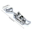 thumbnail image 5 of Zeiwohndc Set of 2 Locking Fasteners Rustproof Locking Set Secure Closure for Cabinets, 5 of 9