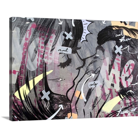 Great BIG Canvas | "And Only" Canvas Wall Art - 24x18