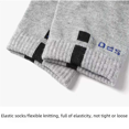 thumbnail image 5 of Calcetines de hombre de algodón con letras de media caña, deportivos, desodorantes, absorbentes del sudor, transpirables, calcetines de baloncesto para hombre Four Seasons, 5 of 5