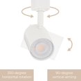 thumbnail image 2 of Cabezal de riel East Grove Home AMPED LED de 10 W, 3000 K, blanco cálido, 2 of 9