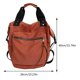 thumbnail image 2 of Mochila casual unisex impermeable de gran capacidad con cremallera Bolsas de hombro Mochila, 2 of 7
