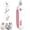 Pink, variant on Oazouf Cat Nail Clippers with Adjustable Trimming Hole & Hidden Nail File, Safety Pet Claw Trimmer for Small Medium Cats Dogs Rabbits Birds, Blue