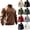 Coffee, variant on Cool Sweatshirts for Men: Young Mens Sweatshirts Pullover, Young Men Sweatshirt, Oversized Henley Hoodie, Drop Shoulder Casual Clothes for Men, Winter Apparel Para Hombre. L Beige