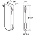 thumbnail image 2 of Screen Door Roller Assembly, 5/8 in. Nylon roller, 2 of 2