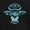 thumbnail image 3 of Disney - The Nightmare Before Christmas - Jack Glows Blue - Toddler & Youth Long Sleeve Graphic T-Shirt, 3 of 5