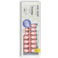 thumbnail image 3 of SheSlay Trio Flex Gel Short French Tip Press-On Nails, Nude, 3 of 16
