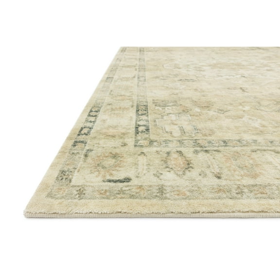 Loloi Rosette Sand / Ivory 2'-6" x 7'-6" Runner Rug