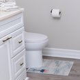thumbnail image 1 of Sussexhome Toilet Mat - Machine Washable & Absorbent Bath Rugs for Bathroom Floor - Plush, Non Slip Bath Rug - Polyester & Cotton Bathroom Rugs with Printed Pattern Design - 20”x24" Bathroom Mats, 1 of 6