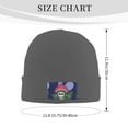 thumbnail image 3 of ZICANCN Knit Beanie Hat-Africa Indian Stripe Winter Cap Soft Warm Classic Hats for Men Women Skull and Bones, 3 of 8