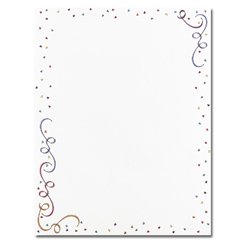 Great Papers 972669 Party Elements Letterhead - 80 Sheets/Pack