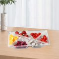 thumbnail image 6 of DOMELAY Fruit Plate Display Dish Multiuse Kitchen Tray Decorative Tray Candy Dish Holder Six grids, 6 of 9
