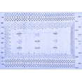 thumbnail image 1 of Ahgly Company Indoor Rectangle Solid Blue Modern Area Rugs, 5' x 7', 1 of 4