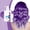 Purple, variant on Hair Dye Shampoo,Hair Shampoo，Vibrant Long-Lasting Shine,Fixer Hair Care Shampoo & Conditioner Cream - Nourishing Repair for All Hair Types (150ml)(MulticolorPurple)