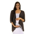 thumbnail image 6 of Women's Maternity 3/4-sleeve Open Shrug, 6 of 12