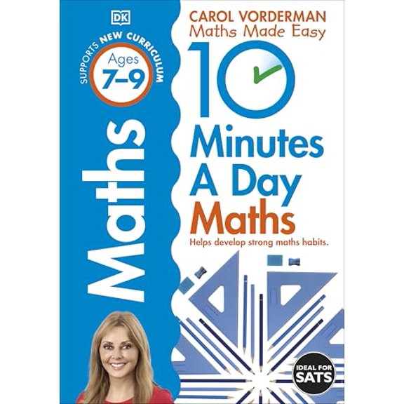Pre-Owned 10 Mins Day Basic Maths Skills Ages 7-9, 9781409365426, 1409365425, Paperback,