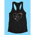 thumbnail image 3 of "you Are Loved" Heart Wreath Tank Women -Image by Shutterstock, Female XX-Large, 3 of 4