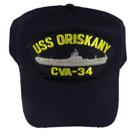 USS ORISKANY CVA-34 HAT CAP USN NAVY SHIP MIGHTY O ESSEX CLASS AIRCRAFT CARRIER