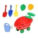 thumbnail image 4 of Juguetes de arena de playa para niños, juego de simulación, juego de construcción de castillos de arena ligeros, juguete de playa para parque, jardín, playa, de 3 a 10 años Rojo, 4 of 10