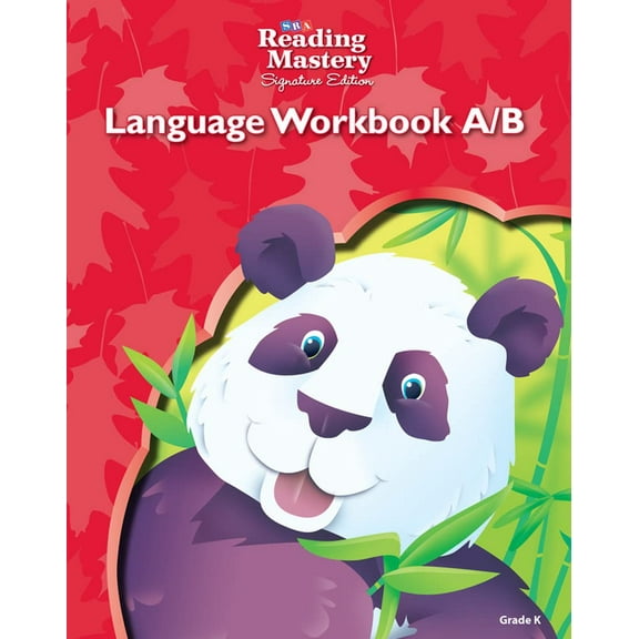 Reading Mastery Language Arts Strand Grade K, Workbook A & B