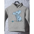 thumbnail image 3 of Standing Elephant Hoodie Toddler -Image by Shutterstock,  2 Toddler, 3 of 4