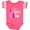 Football Pink and White, variant on Inktastic Breast Cancer Awareness I Support My Gigi with Pink Ribbon Boys or Girls Baby Bodysuit