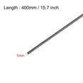 thumbnail image 2 of 1mm Carbon Fiber Bar For RC Airplane Matte Pole US, 400mm 15.7 inch, 5Pcs, 2 of 3