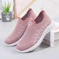 thumbnail image 6 of ZTTD Women Sneakers Soft Sole Breathable Sneakers Non Slip Ultra Light Soft Sole Sneakers Breathable Mesh Sneakers Pink, 6 of 6