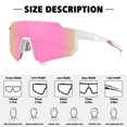 thumbnail image 3 of Gafas de sol deportivas STORYCOAST Polarizadas UV400 con montura blanca, 3 of 6
