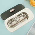 thumbnail image 3 of Ultrasonic Jewelry Cleaner 48KHZ 420ml Ultrasonic Cleaning Machine One Button Operate Portable Ultrasonic Cleaner 2 Modes Jewelry Cleaner Ultrasonic Machine Stainless Steel Tank for Jewel, 3 of 11