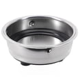 thumbnail image 1 of 51mm Coffee Filter Basket Stainless Steel Coffee Machine Accessories Single And Double Cup Removable Double Layer Coffee Filters Single cup, 1 of 9