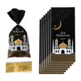 thumbnail image 5 of 25/50/100 bolsas de regalo para Eid Mubarak, decoración para Ramadán 2024, bolsas para galletas y dulces, regalo para fiesta islámica musulmana de Ramadán Kareem Eid Al-Fitr, 5 of 5