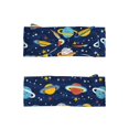 thumbnail image 4 of Balery Planets and Stars Pattern Baby Headbands Hairbands Hair Bow Elastics for Baby Girls Newborn Infant Toddlers Kids, 4 of 4