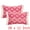 Pink, variant on Unique Bargains Boho Throw Pillow Covers Geometric Pattern Cushion Cases 20" x 12" Pink
