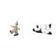 thumbnail image 1 of Figuras de payasos,Estatua de payaso,escultura,adorno de mesa,Colección de estatuillas de payasos adorables,Reloj de pared,Reloj de pared de panda,decoración para el hogar,lindo y creativo., 1 of 8