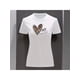 thumbnail image 1 of Playera Blusa Con Estampado De Corazon My Kernel Animal Print Ropa Para Mujer Color Blanco Talla Mediana Marca Emil SaEs, 1 of 4