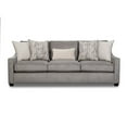 thumbnail image 3 of Pemberly Row Modern Fabric Bagley Slim Track Arm Sofa in Gray, 3 of 7