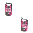 thumbnail image 4 of Eigraketly 2L Inflatable Swimming Bag Multifunction Dry Sack Sports Dustproof Storage Water Large Washable Boating Lifebelt Capacity Pouch Camuflaje rojo rosa 11.5x28cm 2piezas, 4 of 6