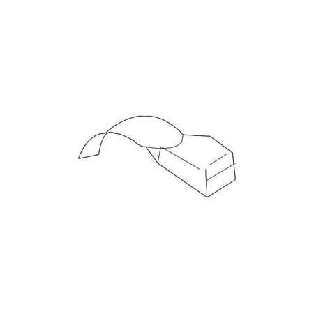 Genuine OE Mazda Center Buckle - TD11-57-750C-34