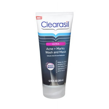 Clearasil Ultra Acne Marks Wash And Mask - 6.78 Oz, 3 Pack