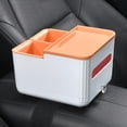 thumbnail image 1 of Dvkptbk Car SuppliesCar Armrest BoxWater Cup, Tissue Box Bag, Storage Box, 1 of 8