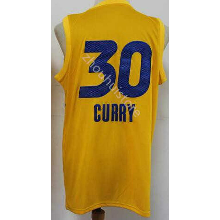NBA_ Stephen 30 Curry Jersey Blue 33 Wiseman Basketball Jerseys