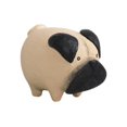 thumbnail image 1 of Estatuilla de perro tallada perfecl en madera decoración hecha a mano, 1 of 8