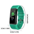 thumbnail image 3 of New Smart Bracelet Blood Oxygen Sports Step Counting Health Bracelet Mobile Phone Call Vibration Function Bracelet, 3 of 4