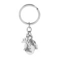 thumbnail image 2 of 1pc Keychain Plane Map Letters Keyring Creative Key Ornaments Birthday Gift for Girls Boys 1#, 2 of 2