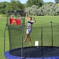 thumbnail image 2 of ​Skywalker Trampolines 15' Double Basketball Hoop Accessory - Includes 2 Foam Basketballs, Trampoline Add-On Game, 2 of 12