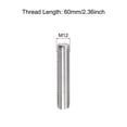 thumbnail image 2 of Unique Bargains Fully Threaded Rod M12 x 60mm 1.75mm Thread Pitch 304 Stainless Steel Right Hand Threaded Rods Bar Studs 5 Pack, 2 of 4