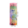 thumbnail image 2 of zhangmingg Soft Core Colored Pencils for Artists Students Adult Coloring with Smooth Blendable Laydown, 2 of 2