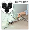 thumbnail image 3 of unbranded 3Ud Sujetacables Negros De Aluminio Para Cables Eléctricos Con Instalación Fácil En Escritorio, 3 of 8